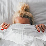 woman sleeping