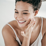 woman with nice skin