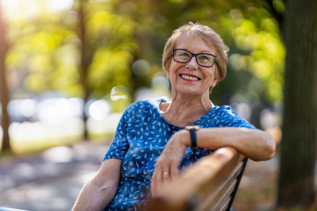 Beautiful senior woman outdoors in the city Mohs Surgery in Verona, NJ: Advanced Skin Cancer Treatment
